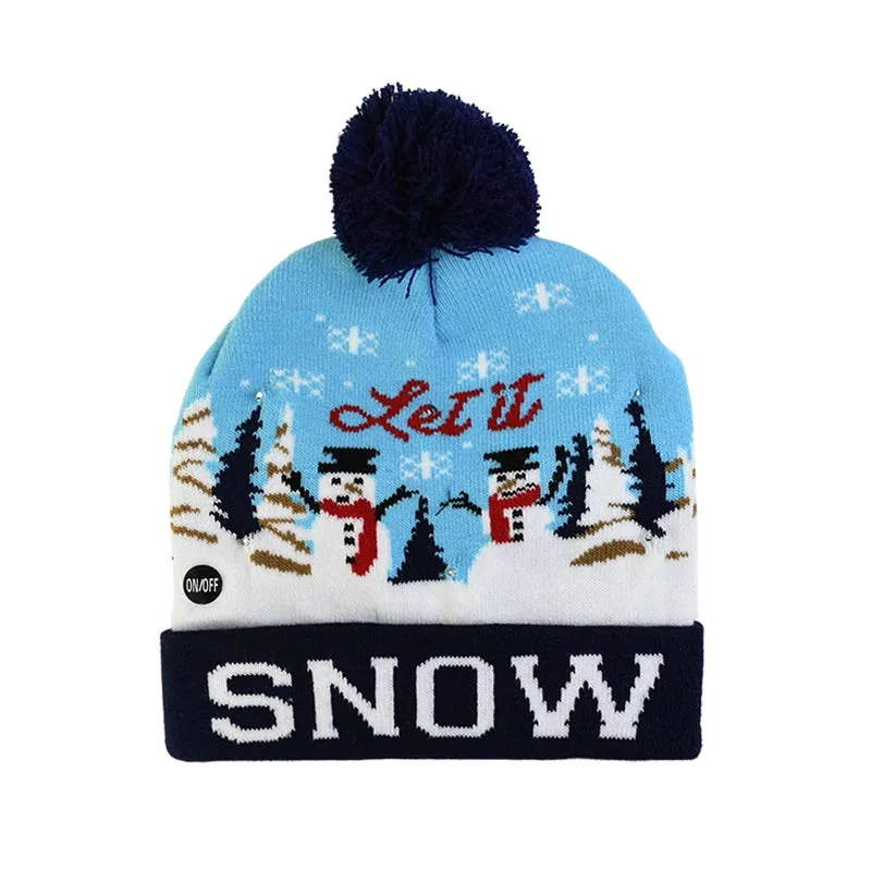 Christmas Light-Up Holiday Beanie [Adults/Kids]