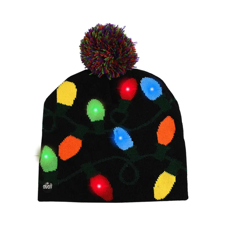 Christmas Light-Up Holiday Beanie [Adults/Kids]