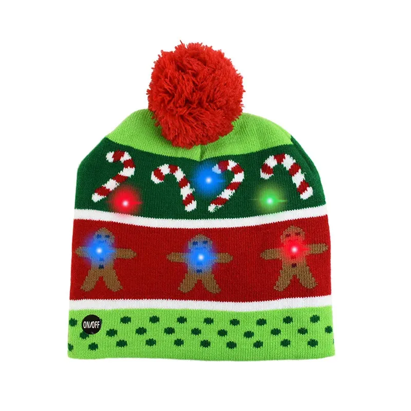 Christmas Light-Up Holiday Beanie [Adults/Kids]