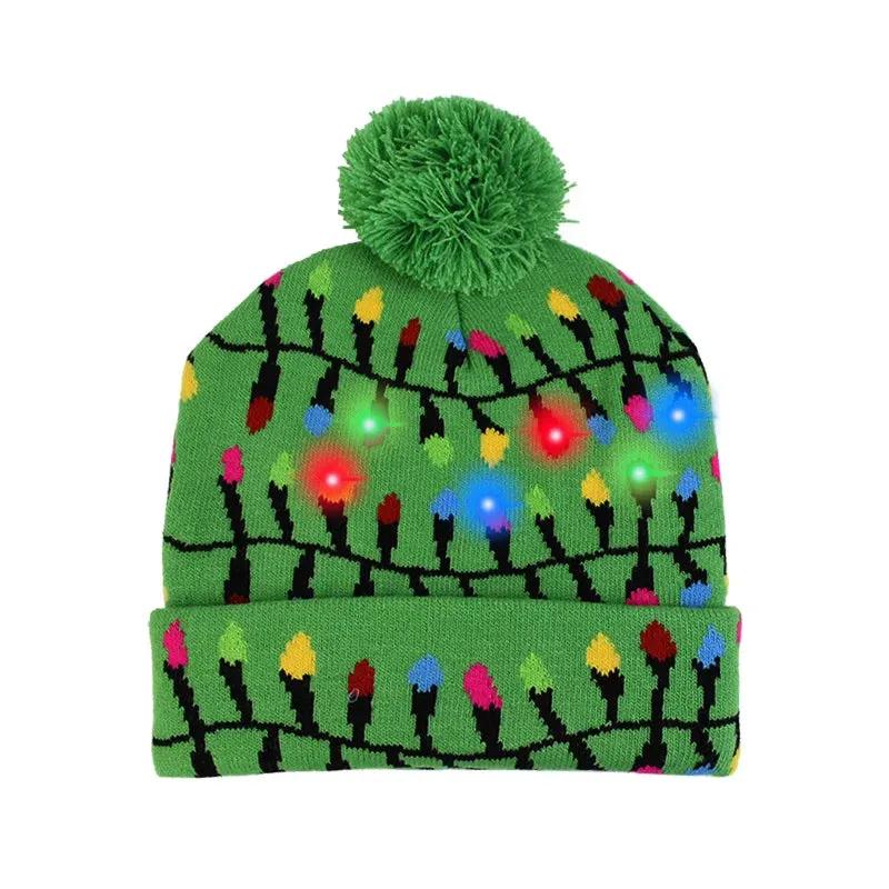 Christmas Light-Up Holiday Beanie [Adults/Kids]