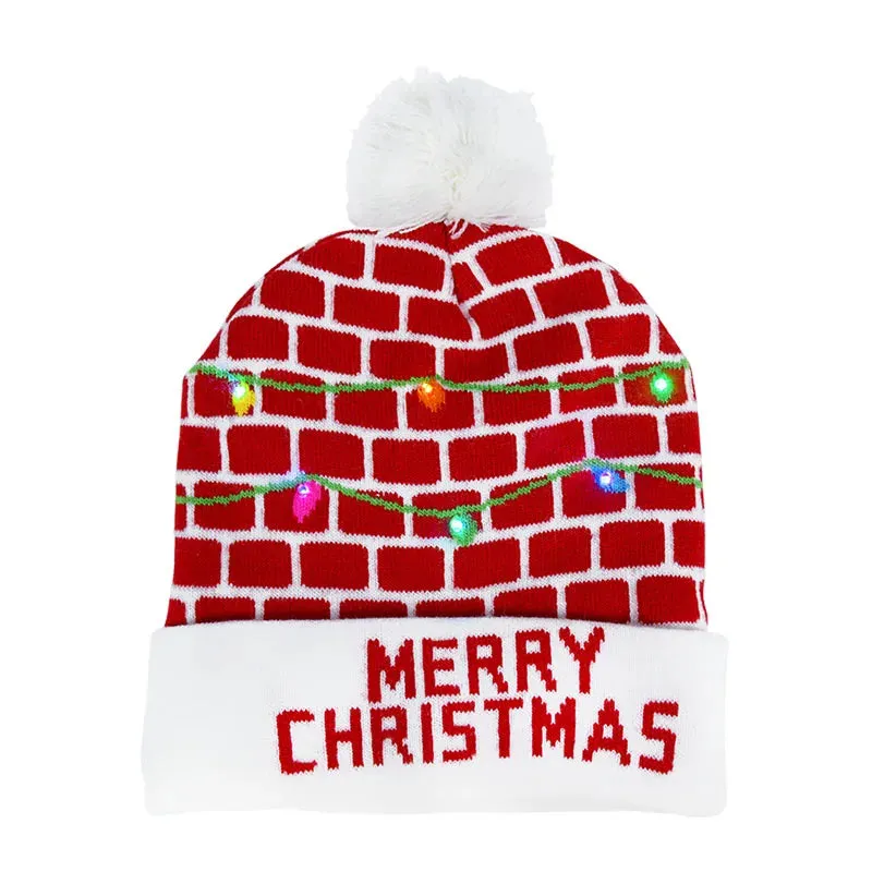 Christmas Light-Up Holiday Beanie [Adults/Kids]