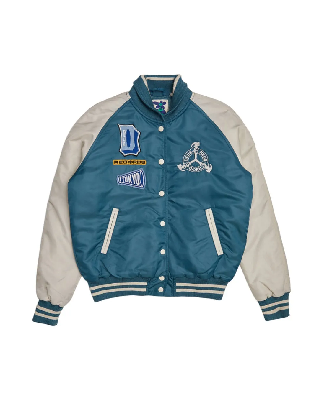 Chromatic Varsity Jacket - Mallard