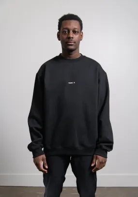 Collage Crewneck Sweater Black