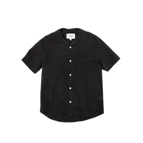 Corridor Mens Floral Eyelet SS Shirt