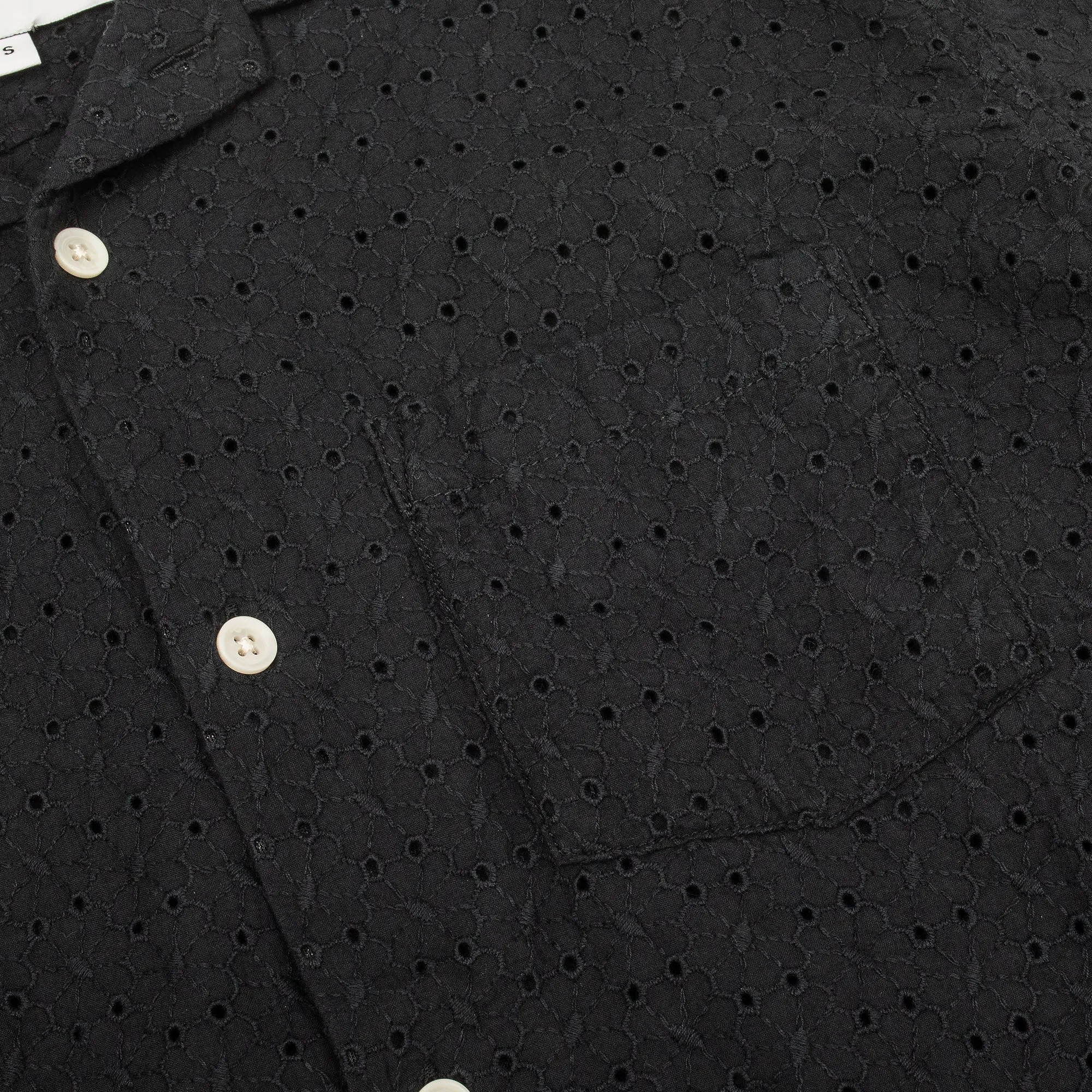 Corridor Mens Floral Eyelet SS Shirt