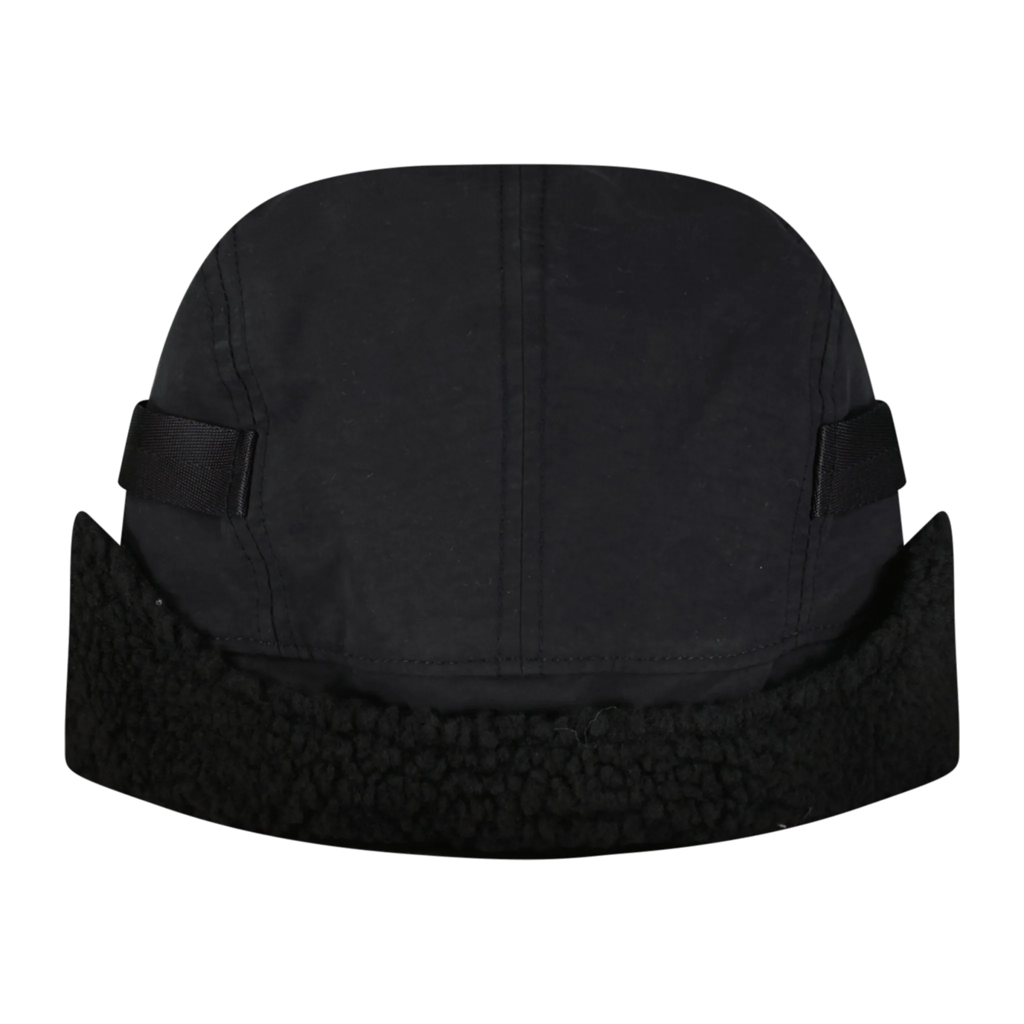 CP COMPANY Patch Logo Flatt Nylon Cap Black