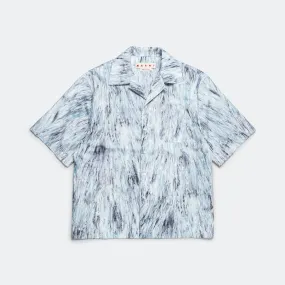 Crayon Pattern Shirt - Light Blue