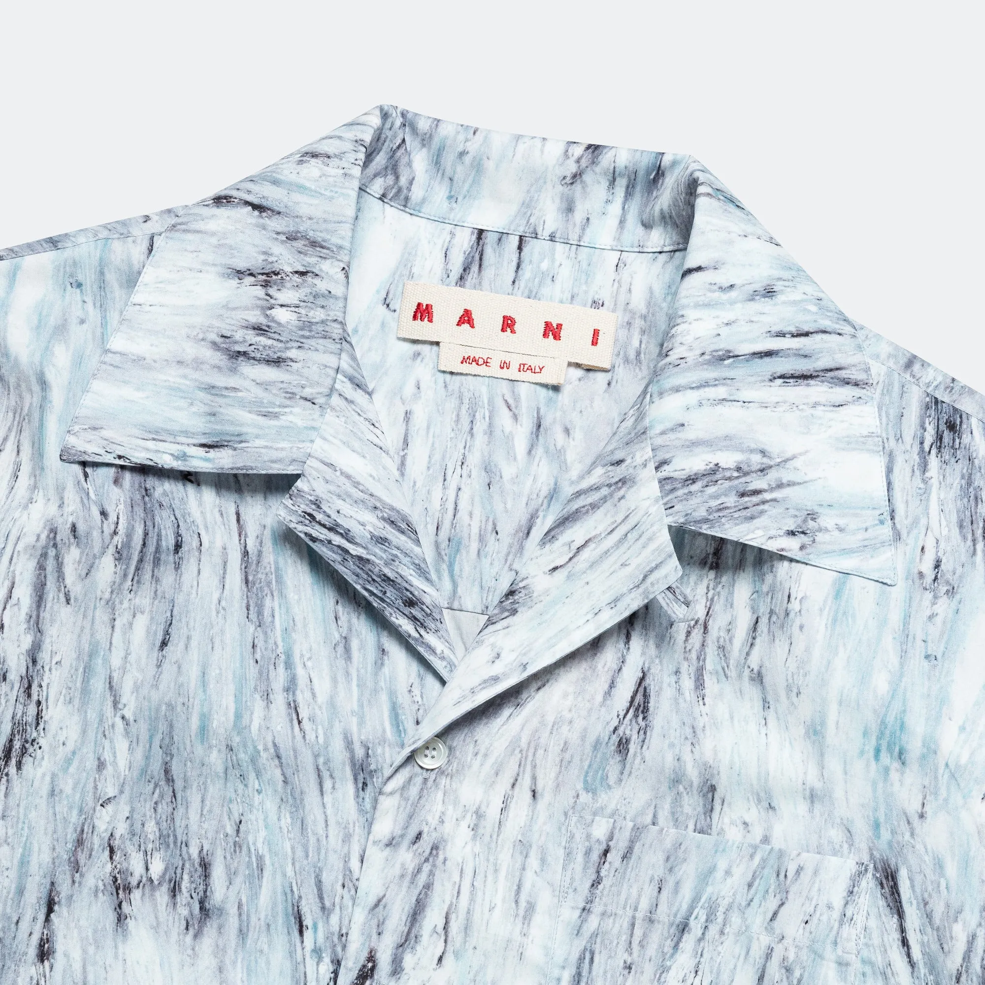 Crayon Pattern Shirt - Light Blue