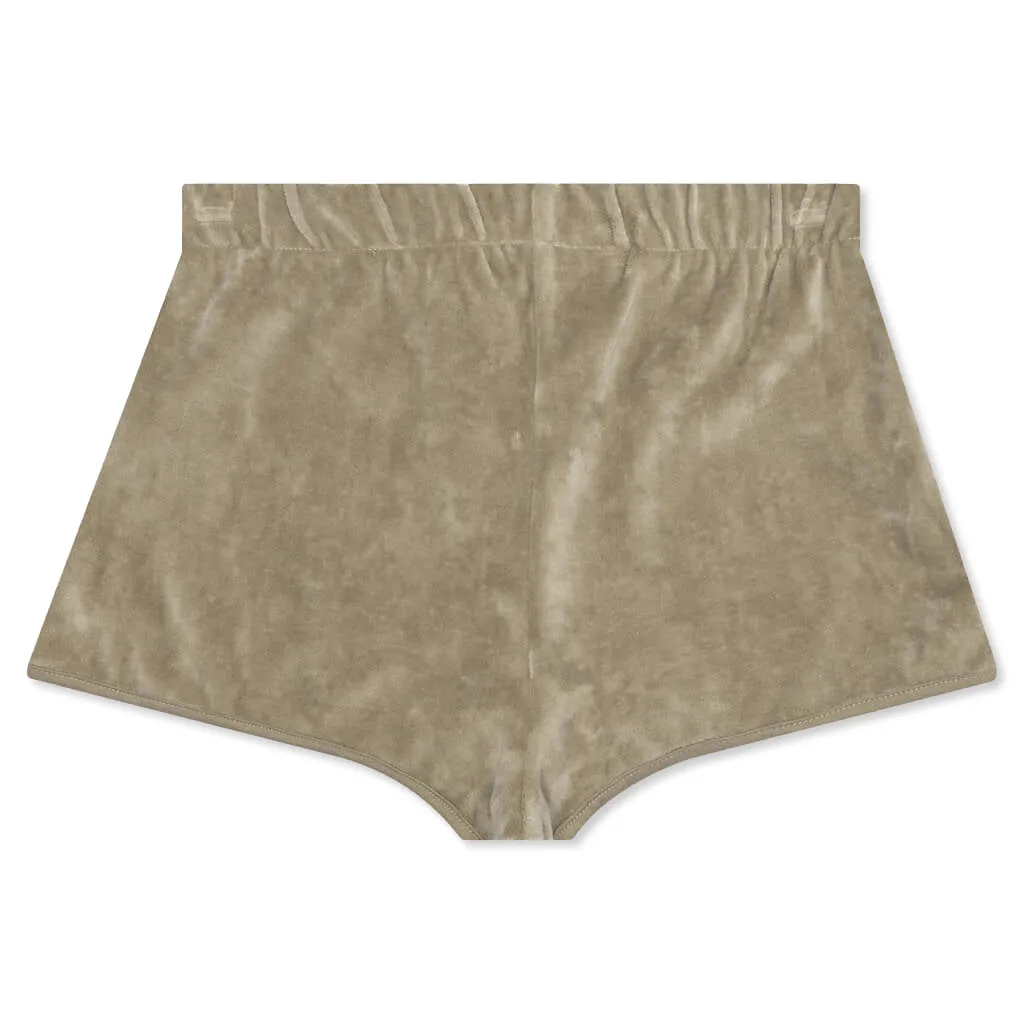 Essentials Women's Velour Beach Short - Oak