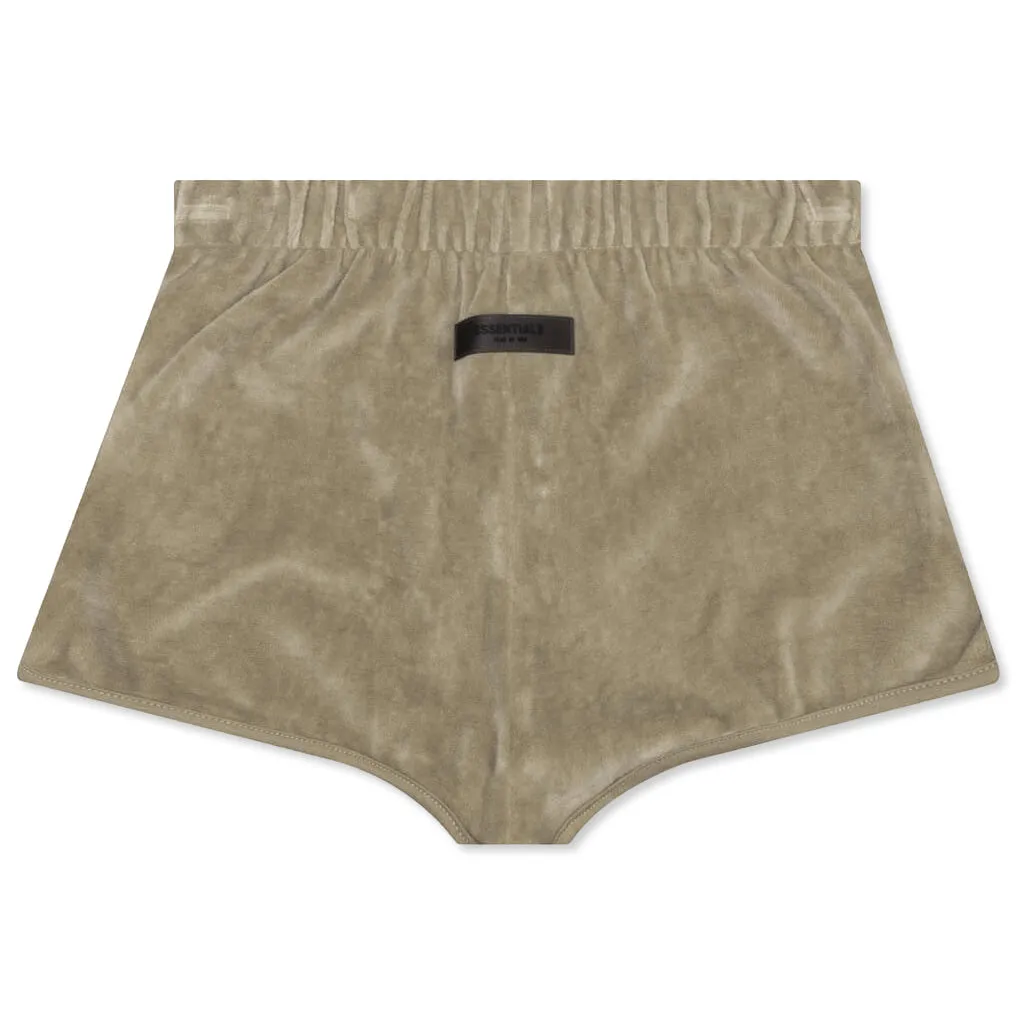 Essentials Women's Velour Beach Short - Oak