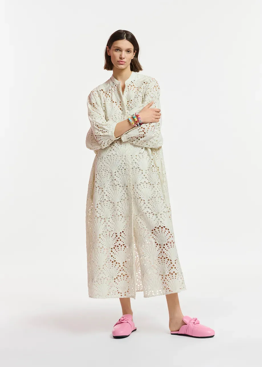 Essentiel Antwerp Fresci Dress in Off White