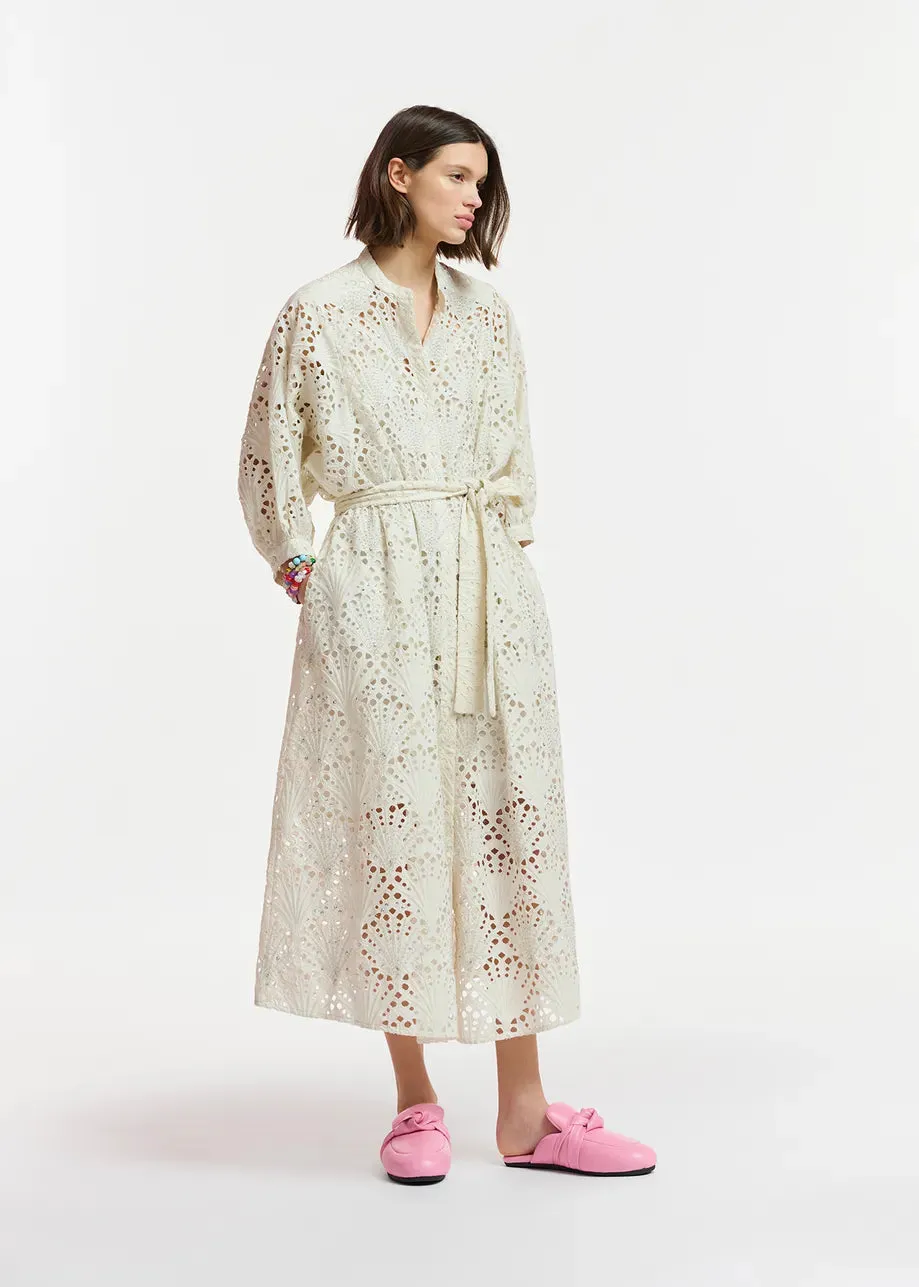 Essentiel Antwerp Fresci Dress in Off White