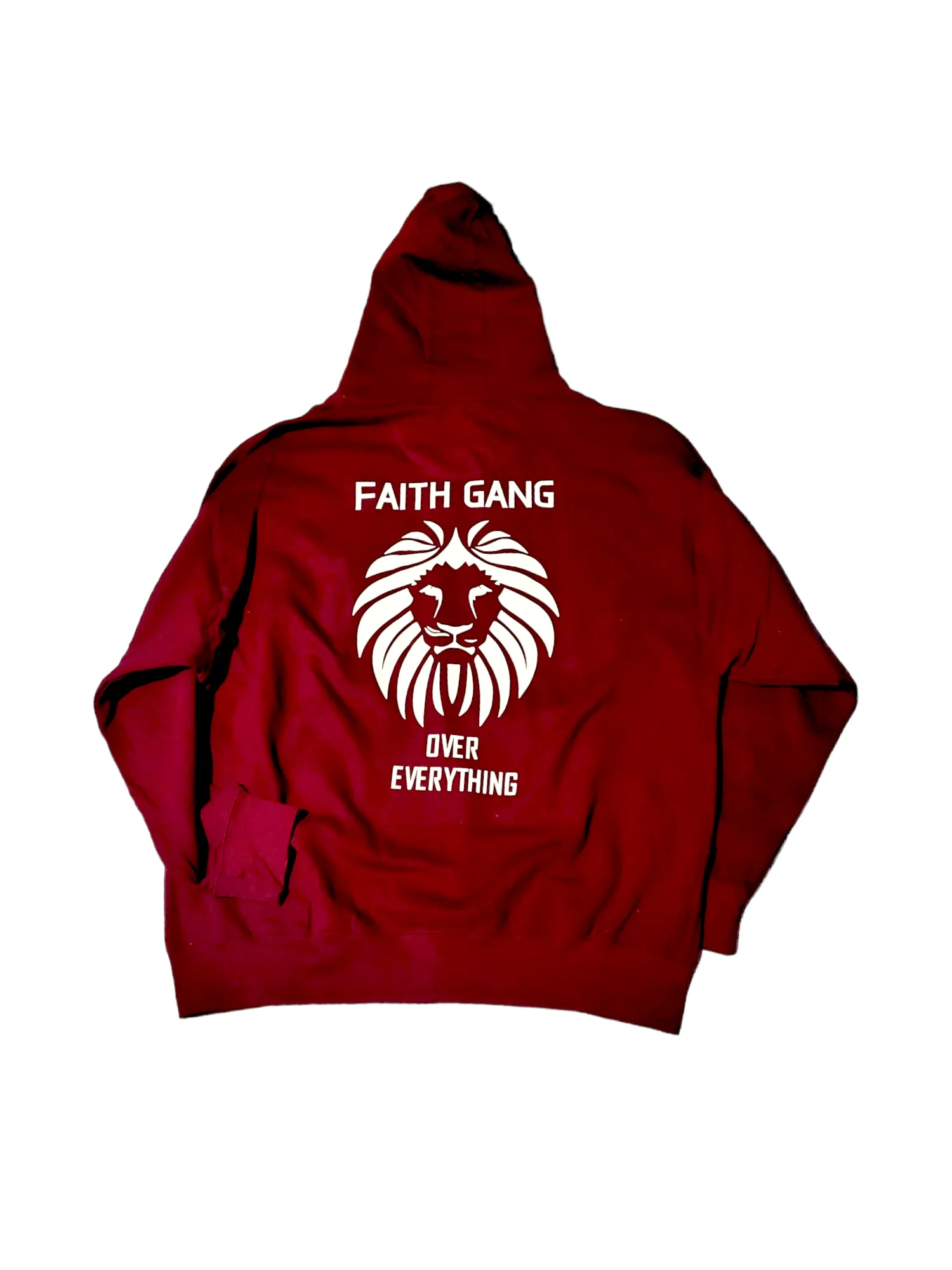 Faith Gang Over Everything Premium Zip Hoodie   Jogger Set (multiple color options)