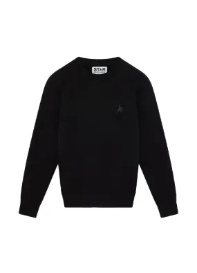 Golden Goose Black Archibald Star Sweatshirt