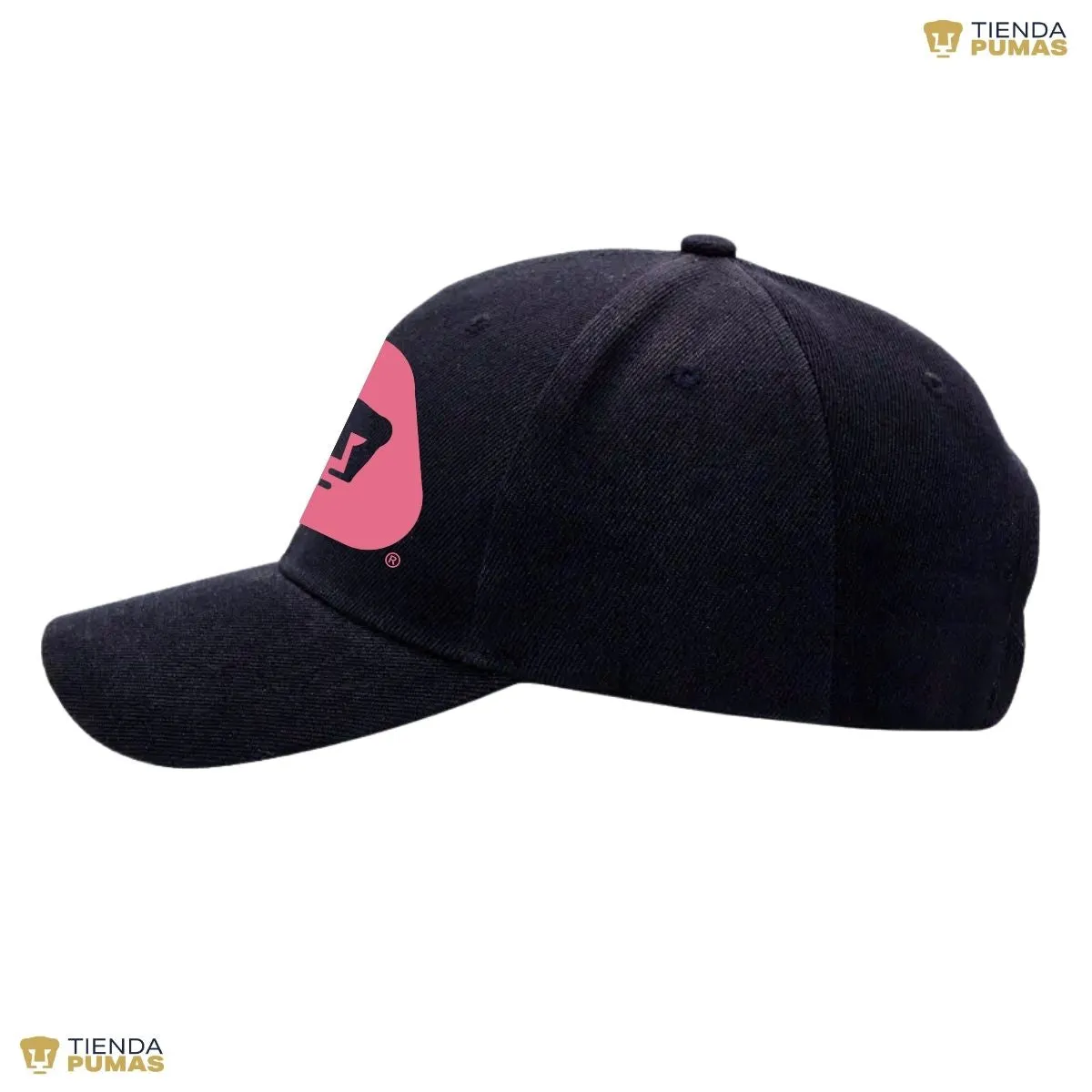 Gorra Pumas UNAM Hombre Mujer Ajustable Emblema Rosa 4 Vinil