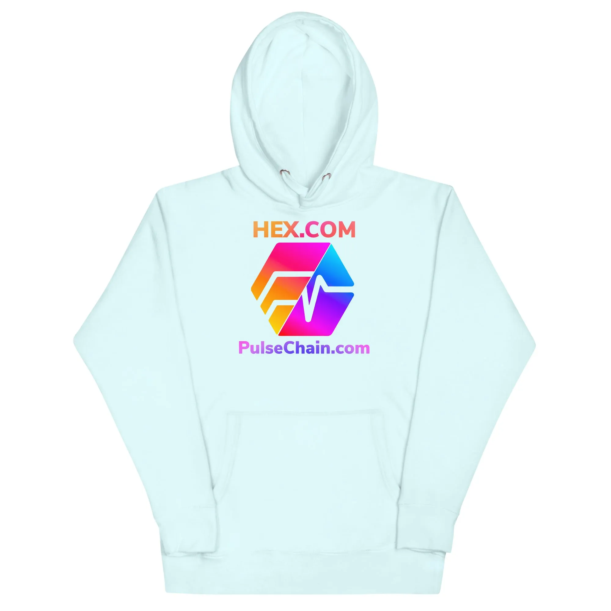 HEX.COM/PulseChain.com Unisex Premium Hoodie