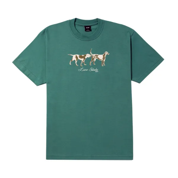 Huf Love Stinks T-Shirt - Pine