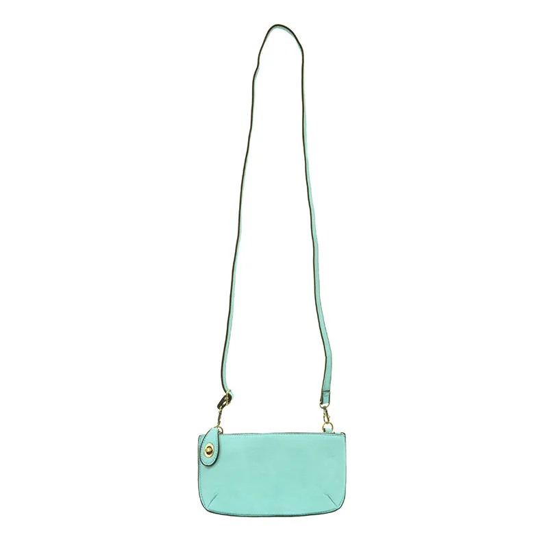 Joy Susan Mini Cross Body Clutch Aqua