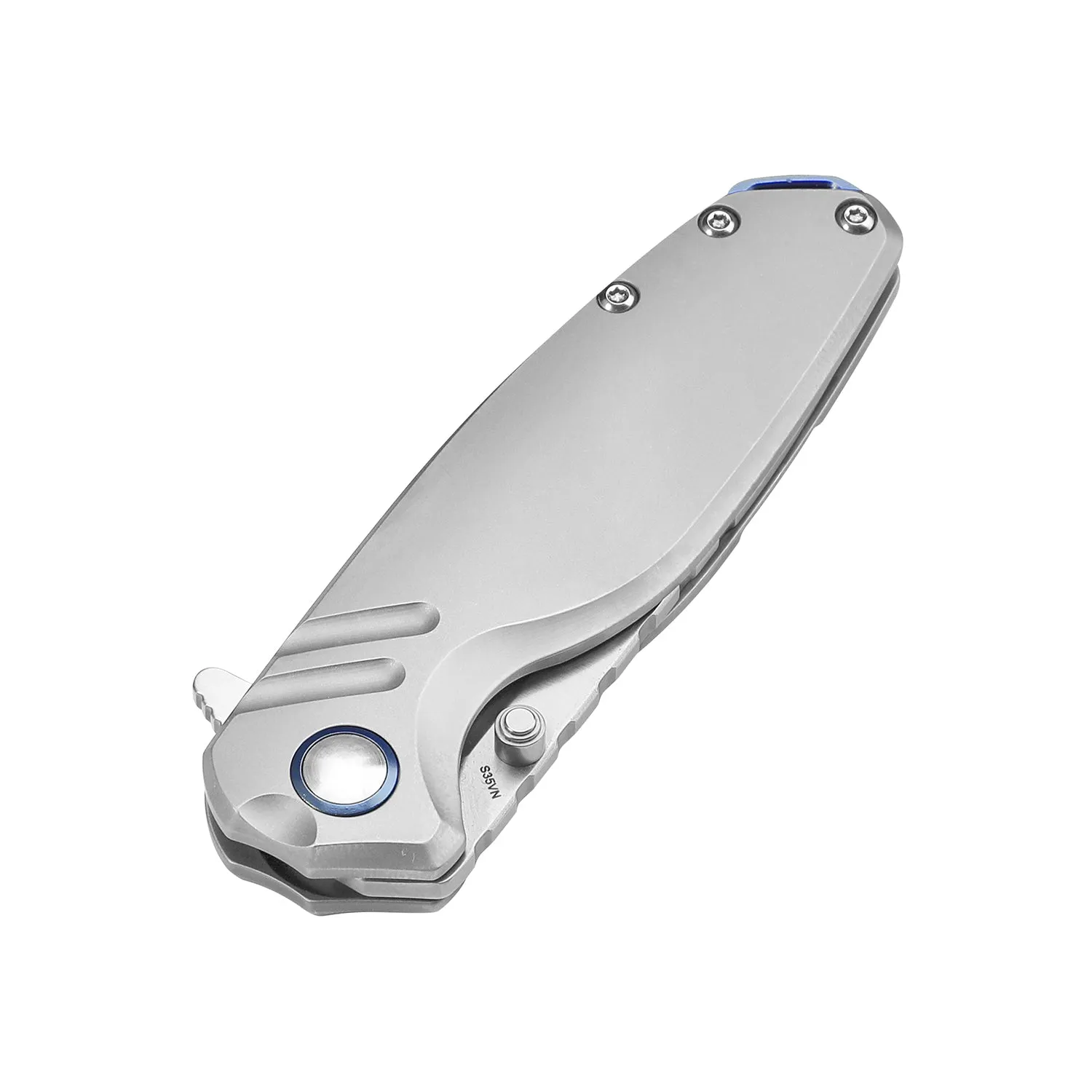 Kizer Ti'an S35VN Blade Frame Lock Titanium Handle Ki3624A1 (2.91 Satin)