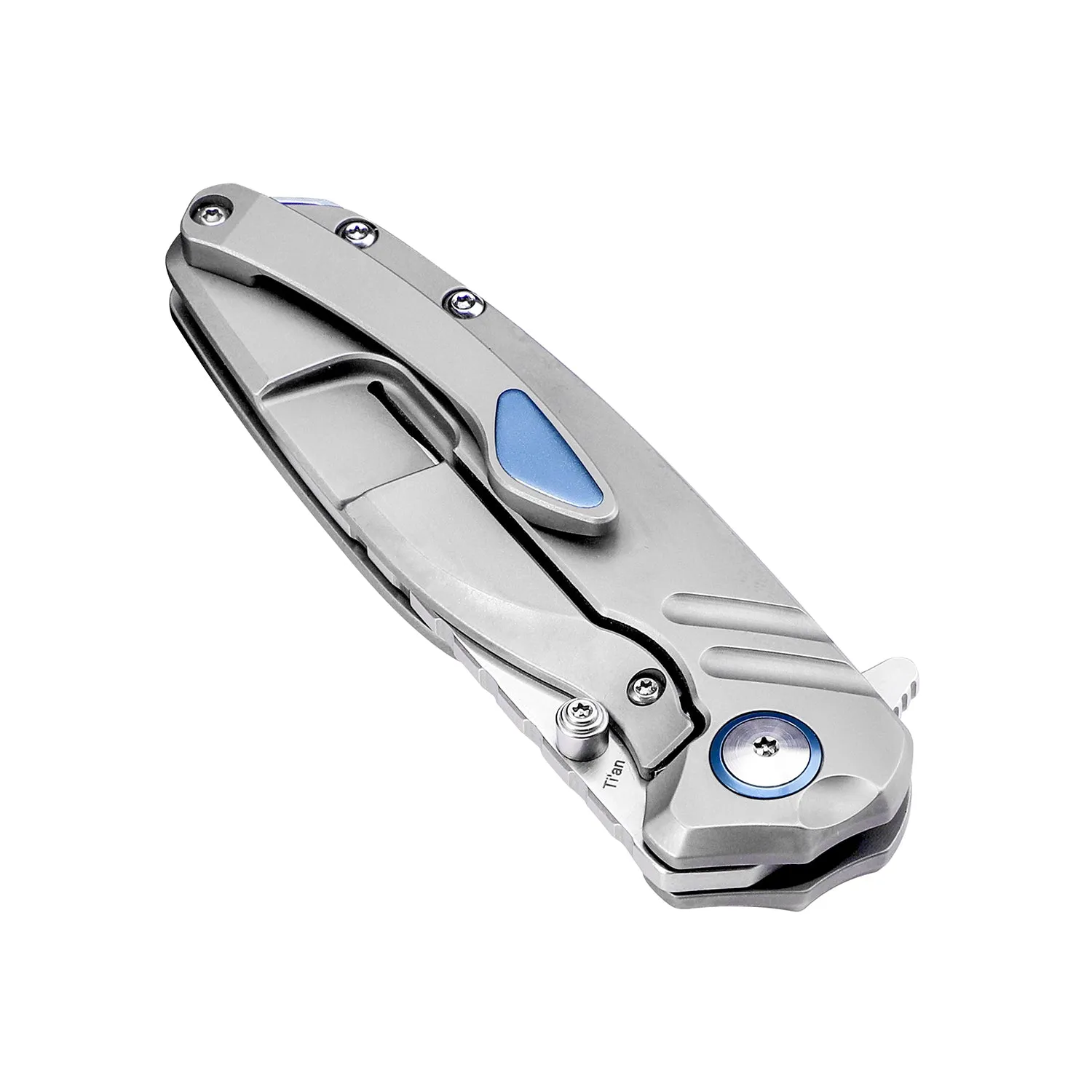 Kizer Ti'an S35VN Blade Frame Lock Titanium Handle Ki3624A1 (2.91 Satin)