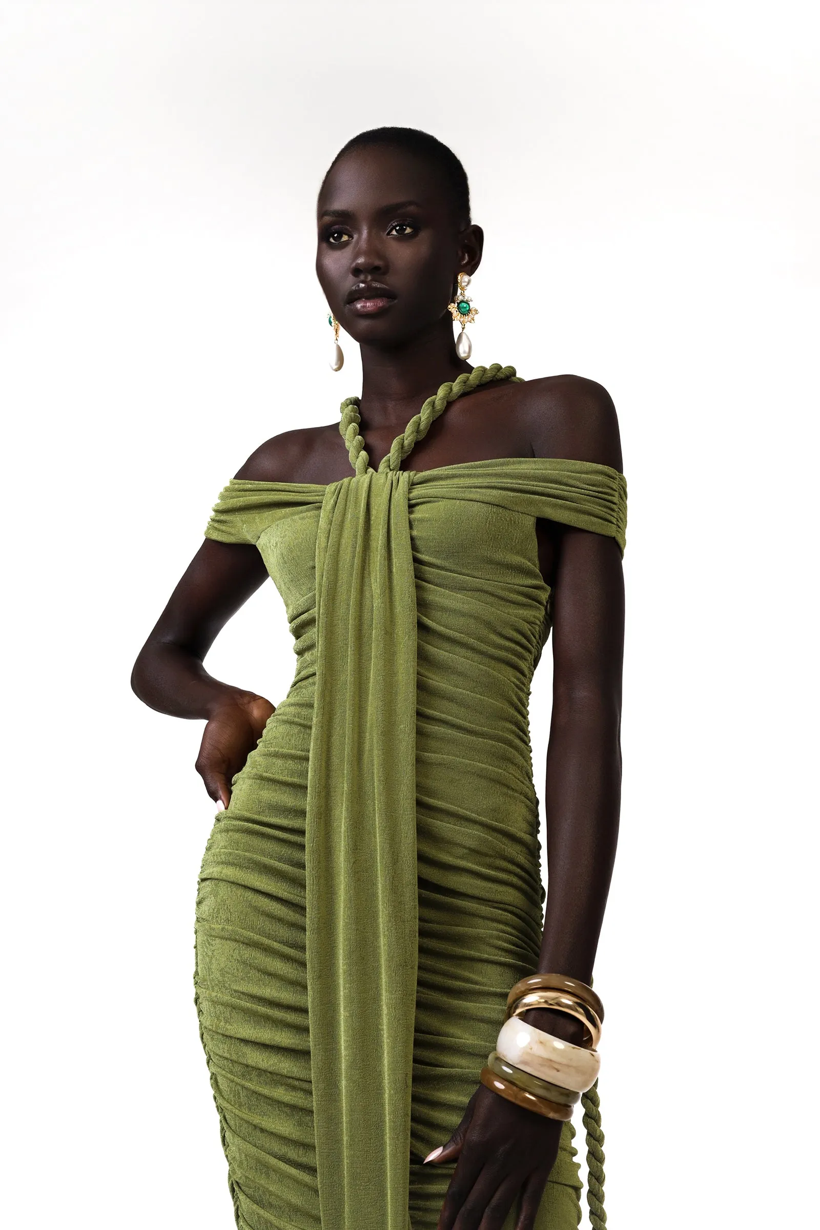 Korro Dress - Pistachio