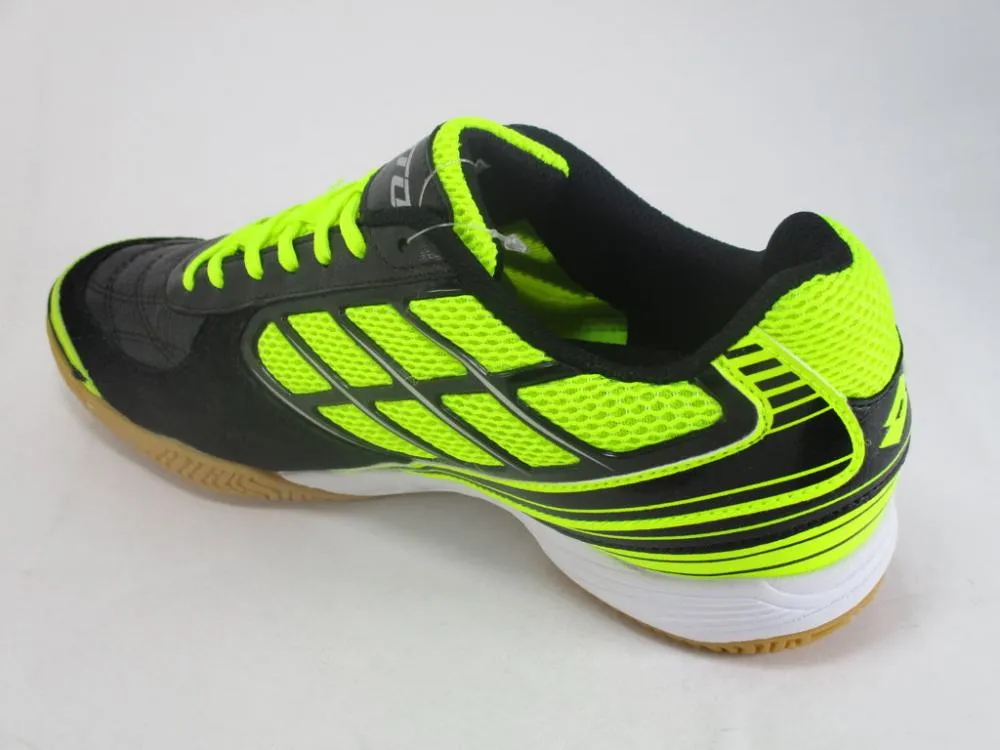 Lotto men's indoor soccer shoe Tacto II 200 futsal shoe S7180 black-green