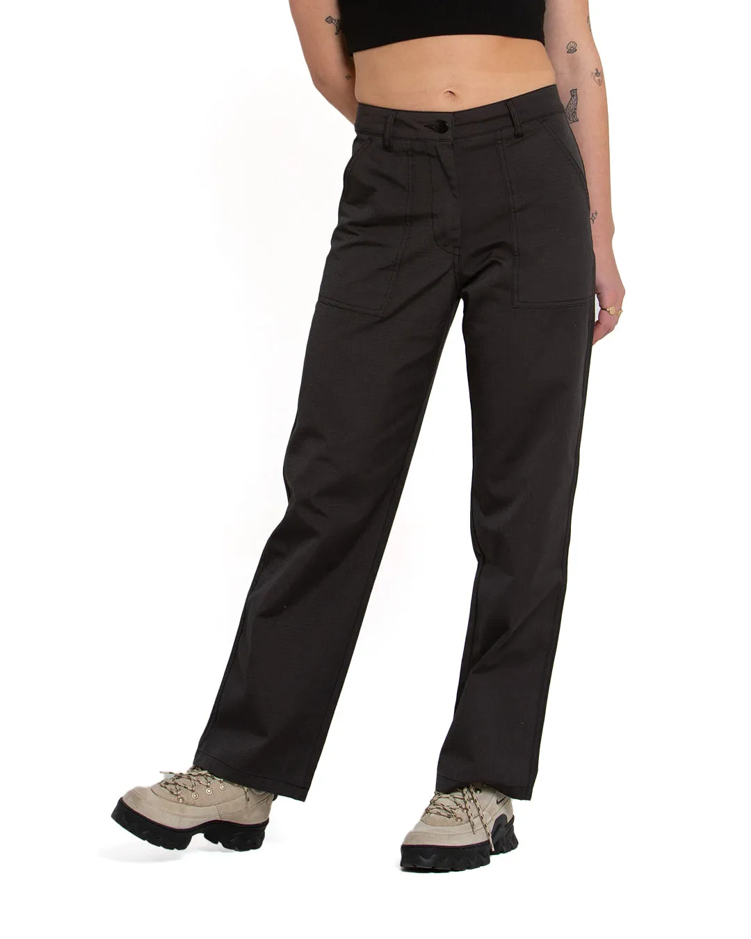 Mona Ripstop Pant - Anthracite