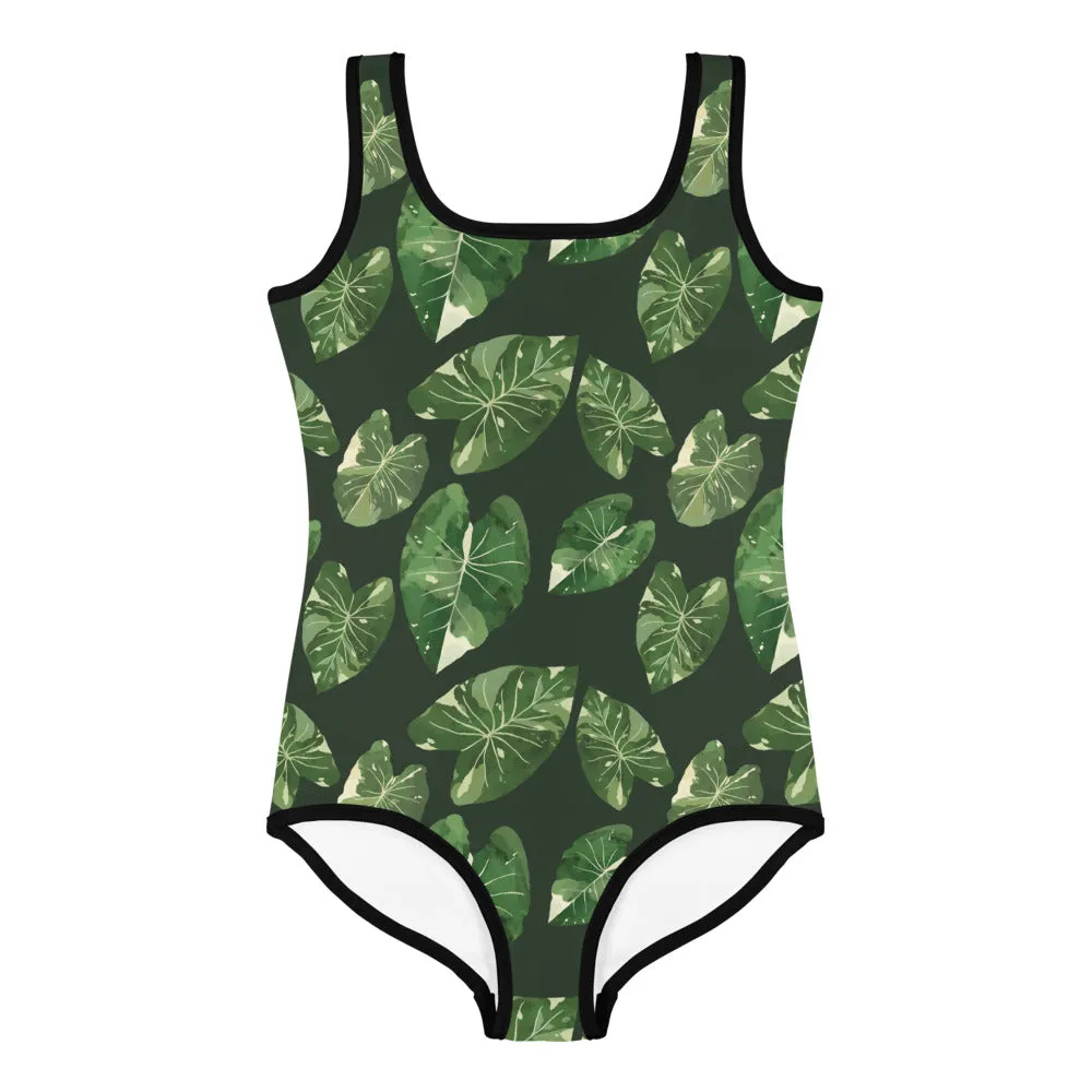 Nee Girls One Piece Elepaio Ha Kea Swimsuit Bodysuit