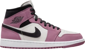 Nike Air Jordan 1 Mid Berry Pink Women's