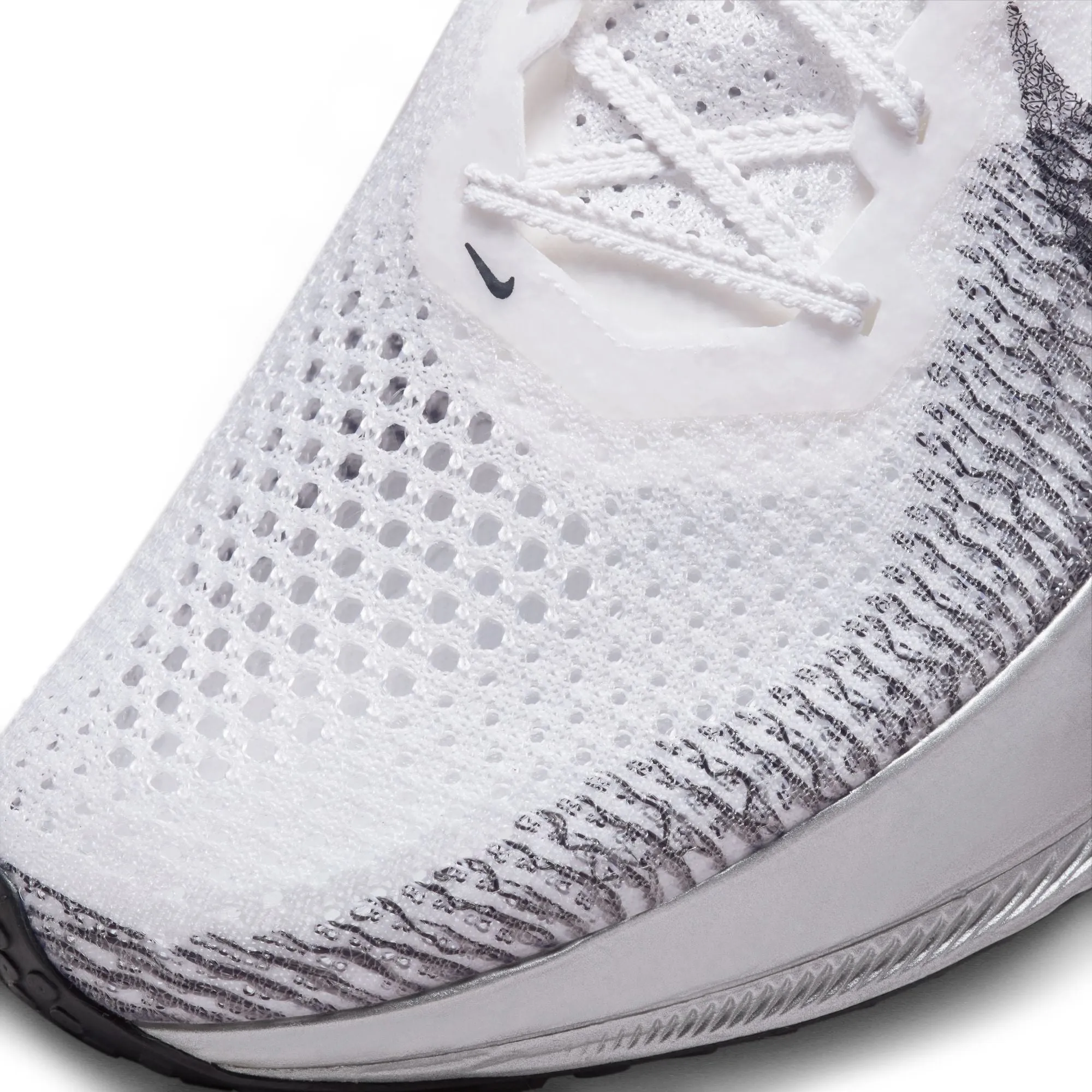 Nike Zoomx Vaporfly Next% 3 - White/ DK Smoke Grey (Mens)