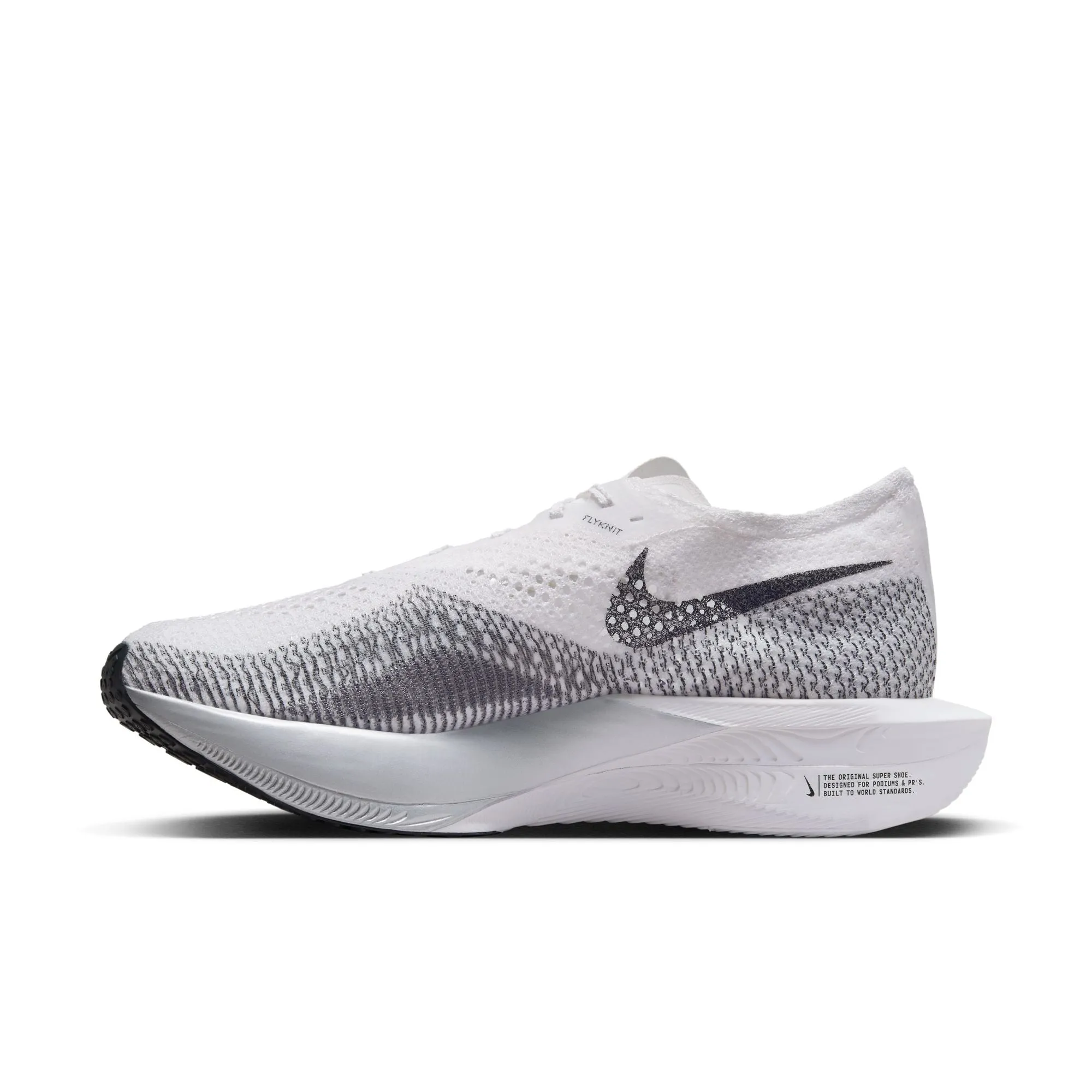 Nike Zoomx Vaporfly Next% 3 - White/ DK Smoke Grey (Mens)