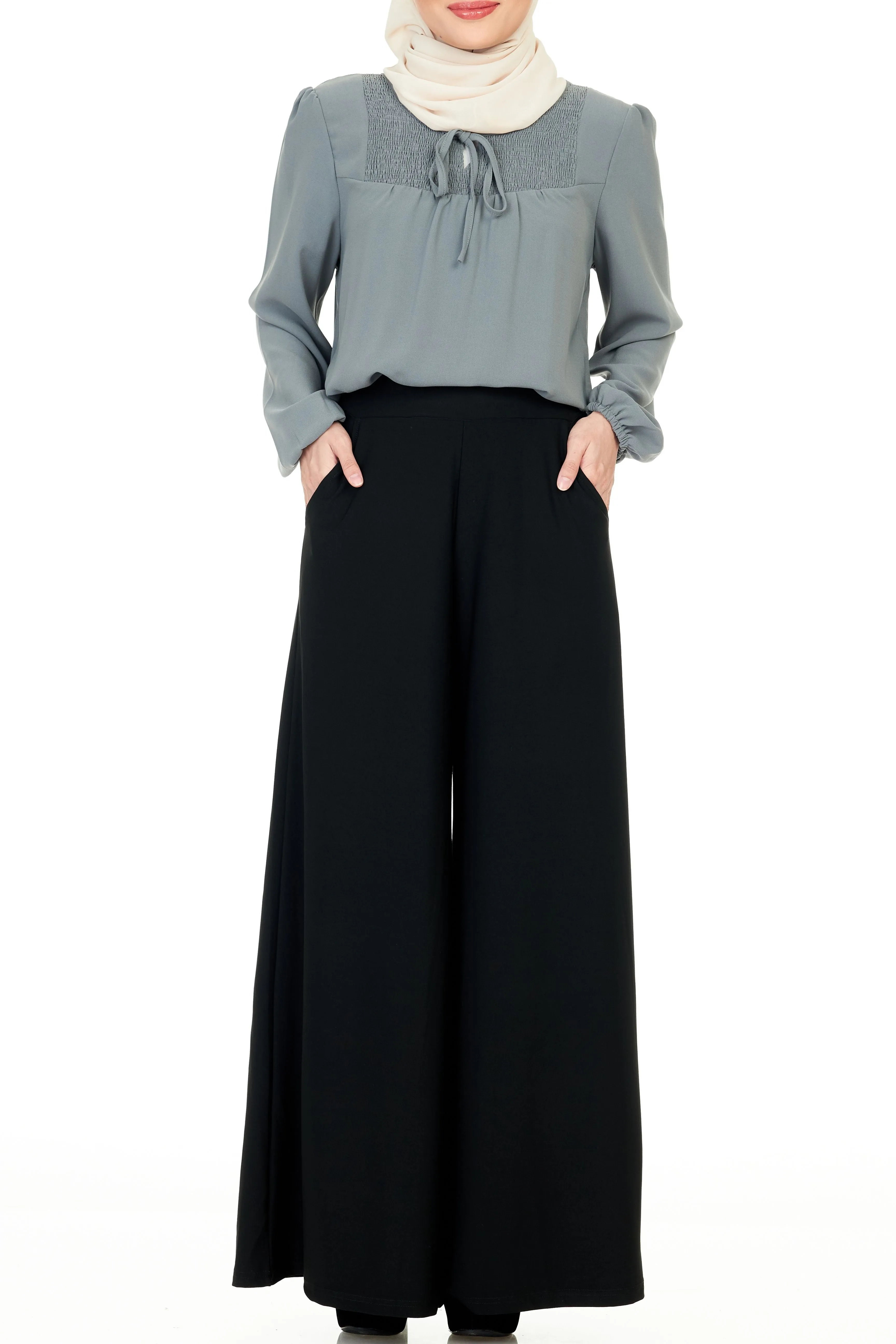 Palazzo Pant - Blue