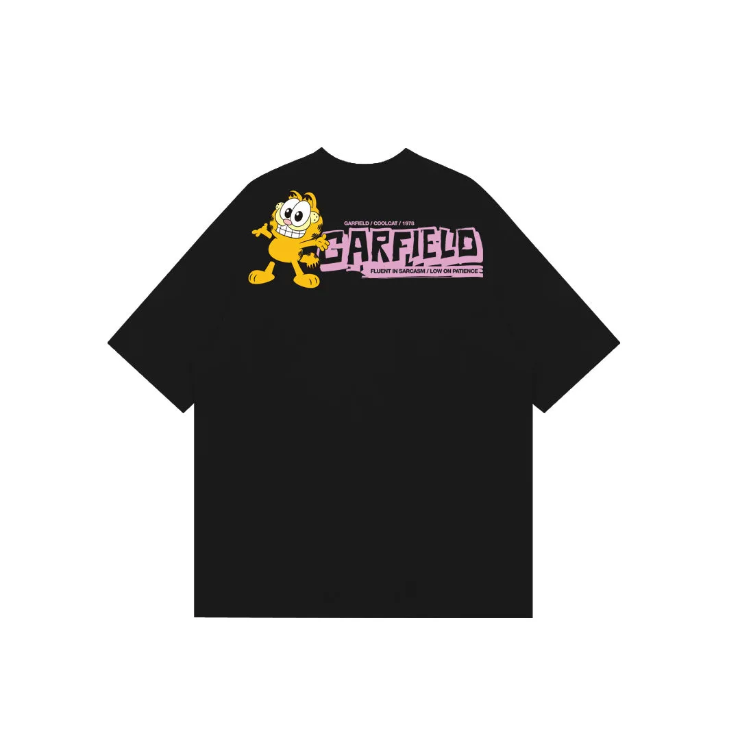 "Happy Garfield" High Graded Odell Fabric Oversized Tee 2830