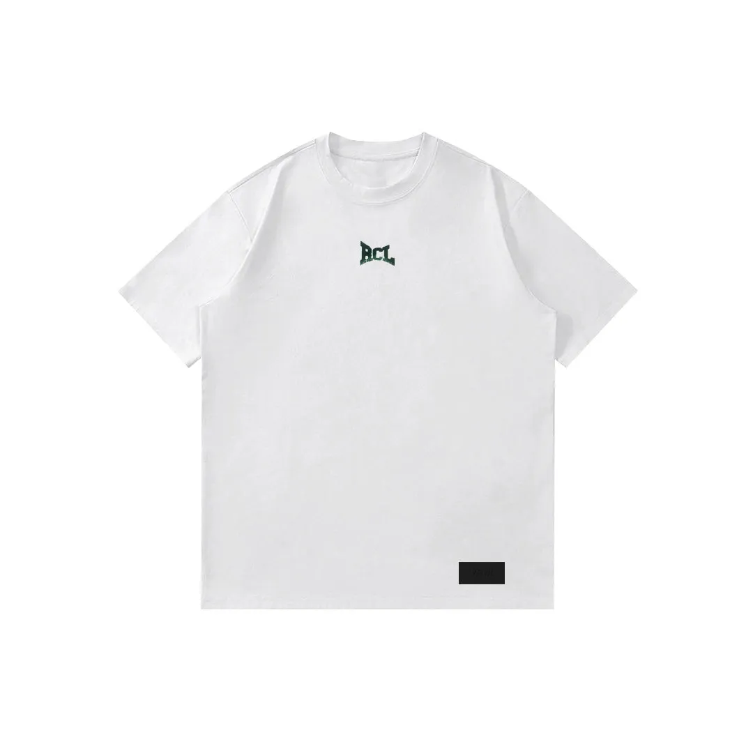 "RCL" Drop-Shoulder Oversized Tee - 2041