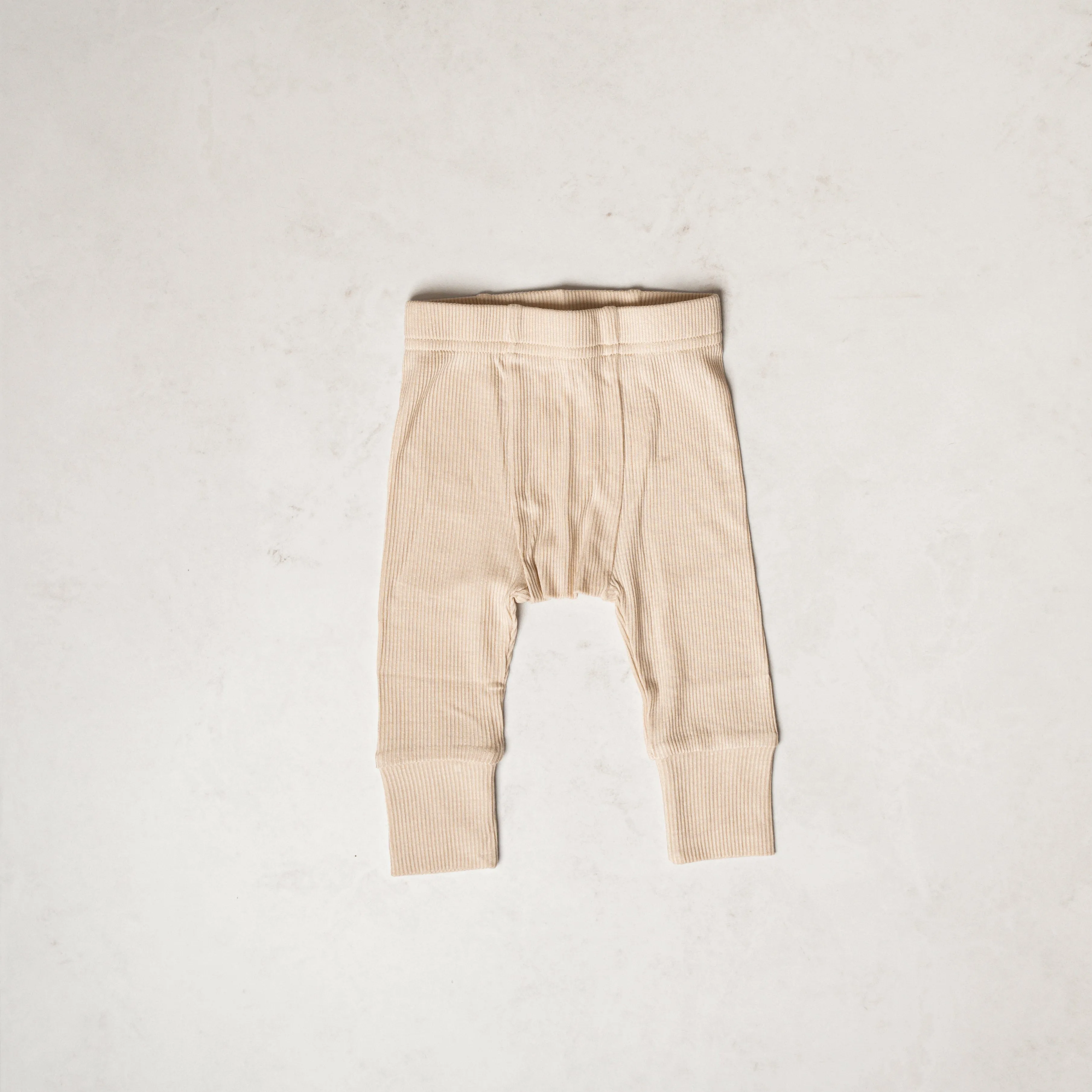 Ribbed Modal Pants - Single Seam