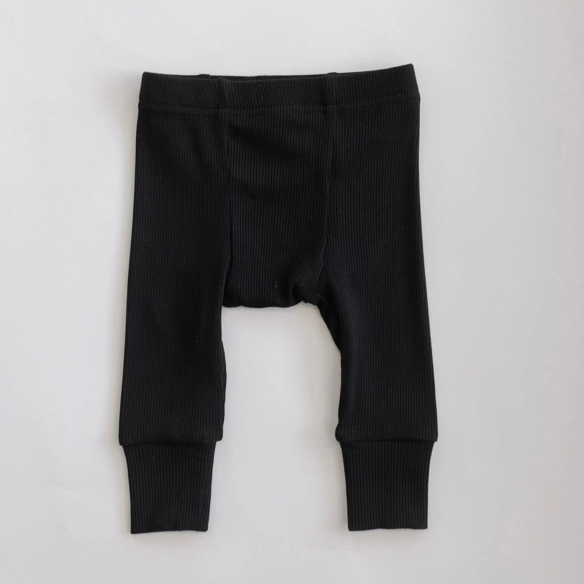 Ribbed Modal Pants - Single Seam