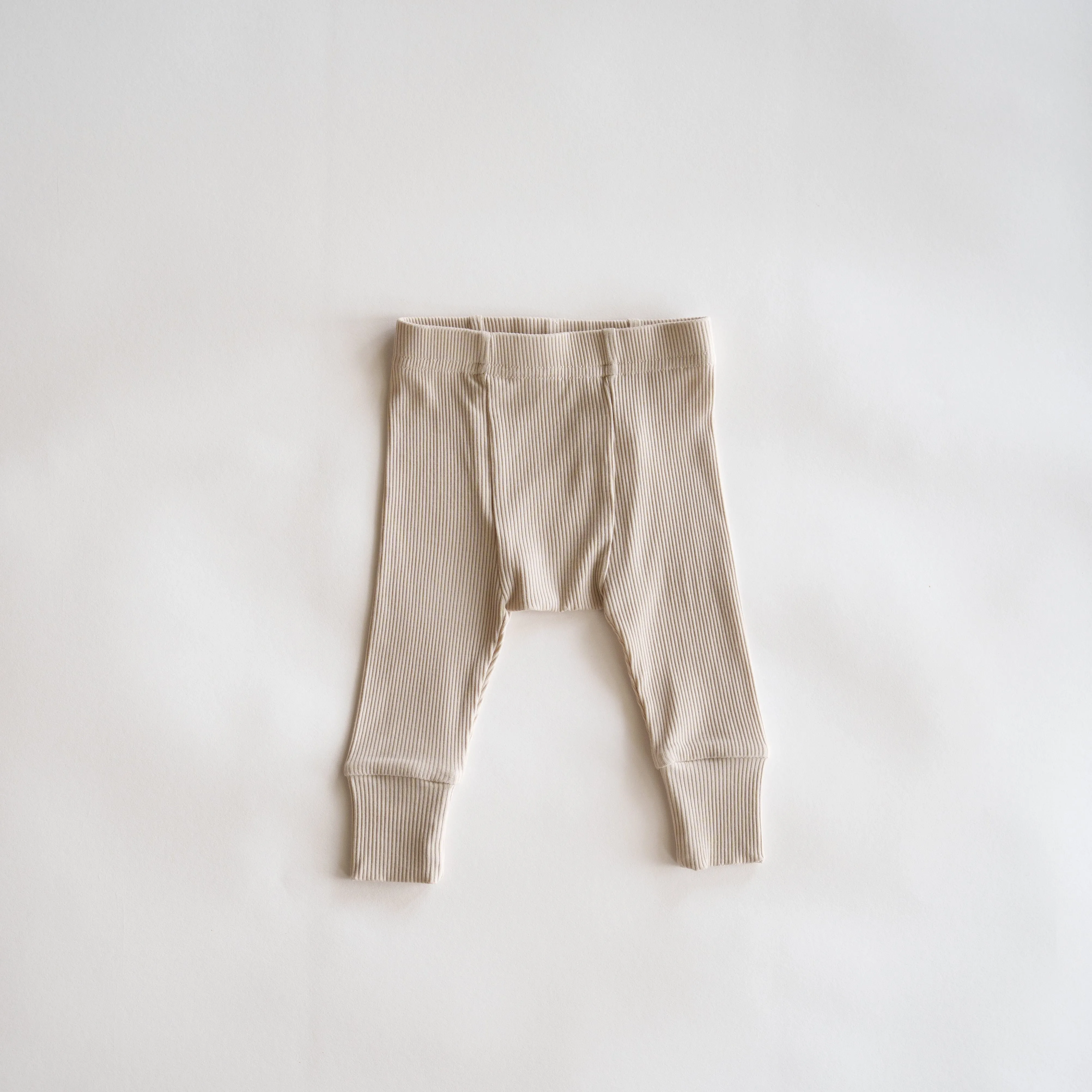 Ribbed Modal Pants - Single Seam