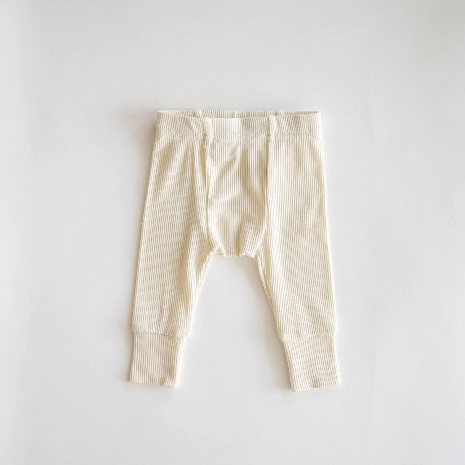 Ribbed Modal Pants - Single Seam