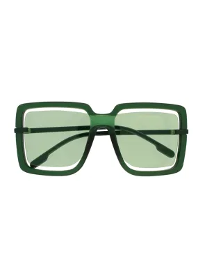 Selma Green Sunglasses