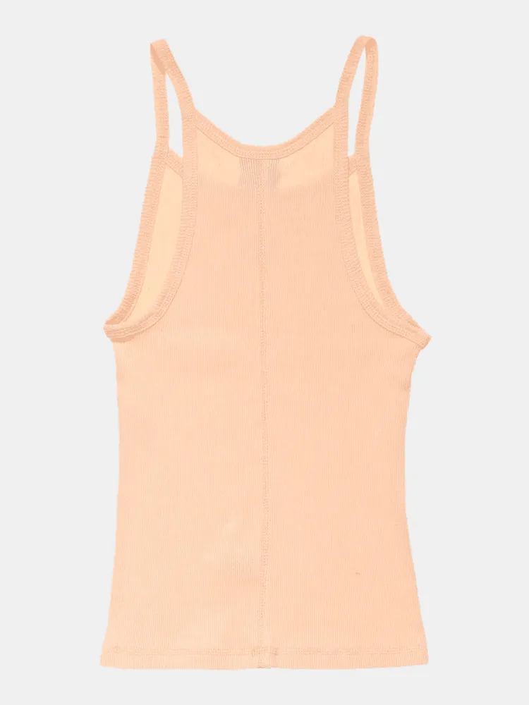 Stussy Graffiti Rib Tank - Peach