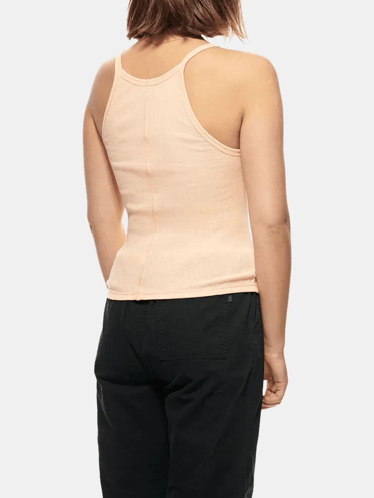 Stussy Graffiti Rib Tank - Peach