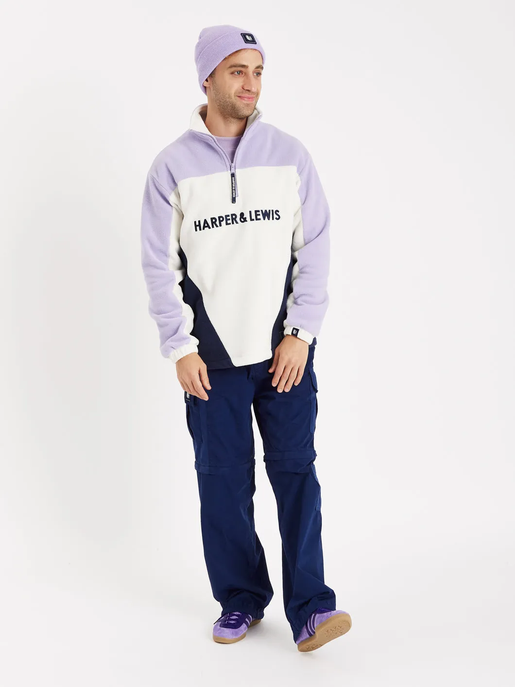 Sundrop 1/4 Zip Fleece Lavender