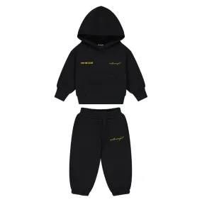 THE 138 CLUB KIDS TRACKSUIT SET - BLACK