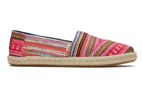 TOMS Womens Alpargata Rope Espadrille - Hmong Tapestry