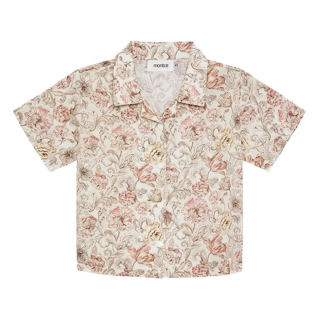 Venecia Floral Mini Button Down Shirt