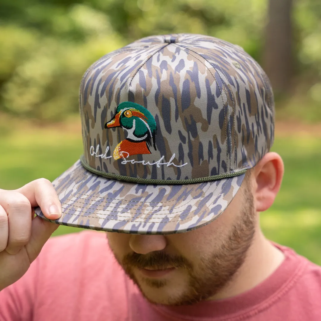 Wood Duck Head Osland Camo - Trucker Hat