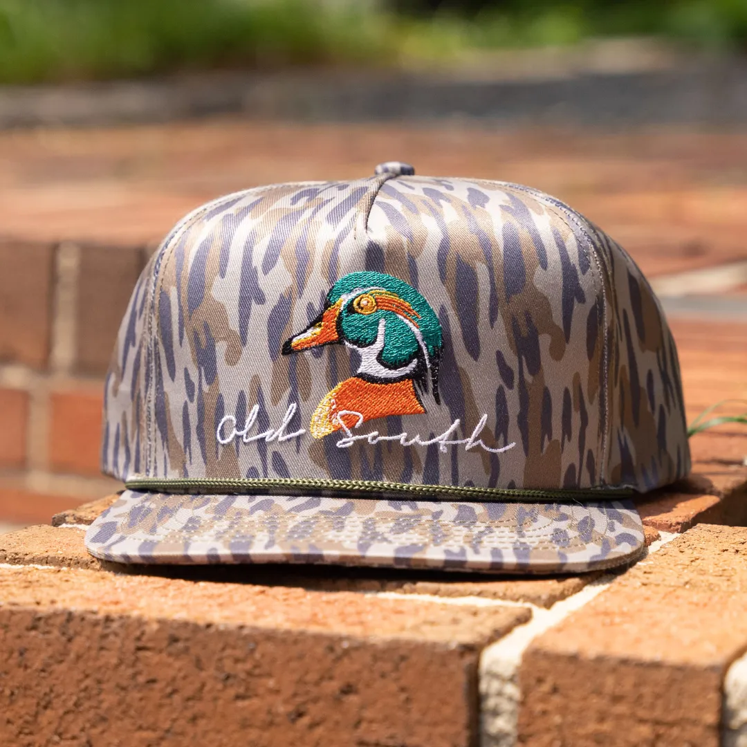 Wood Duck Head Osland Camo - Trucker Hat