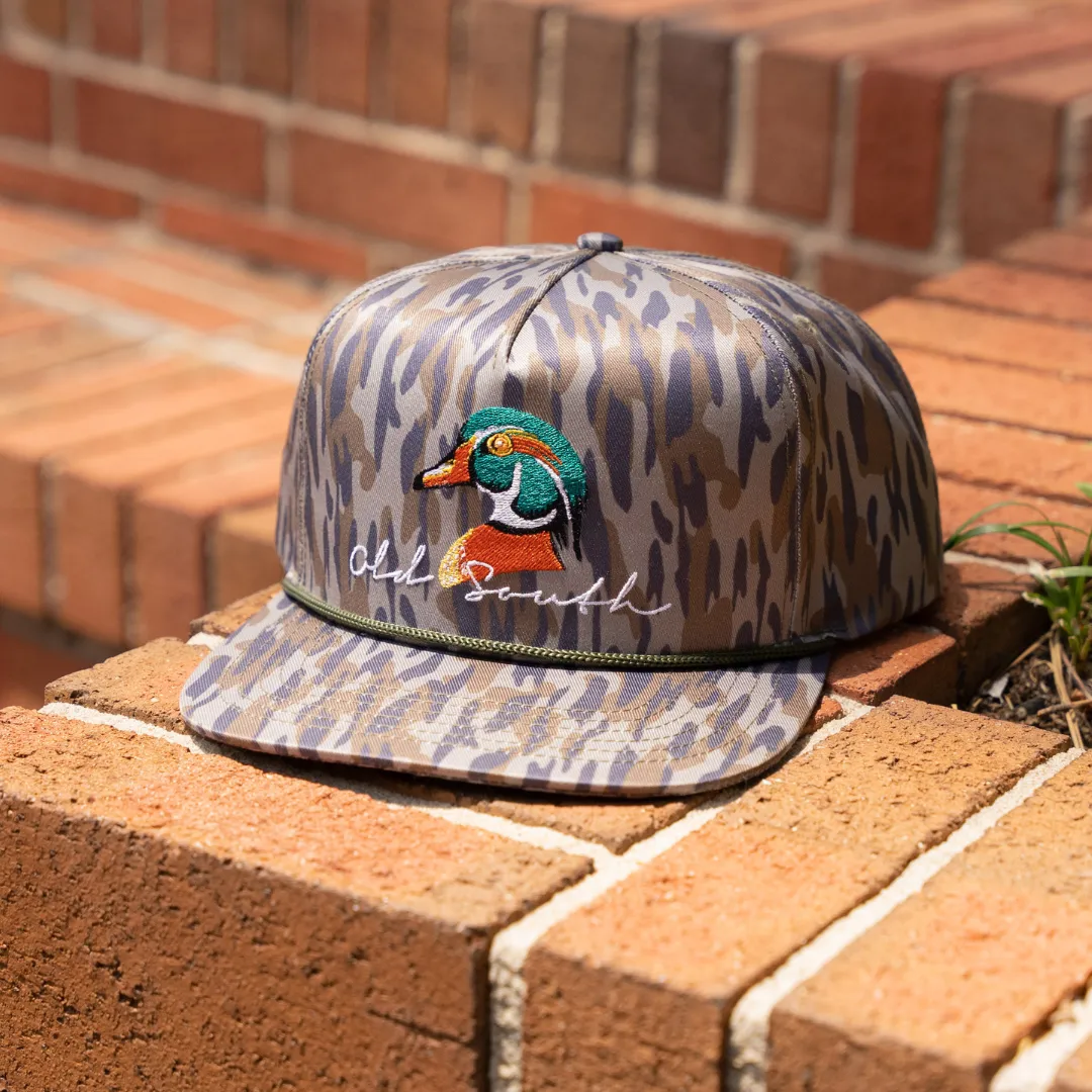 Wood Duck Head Osland Camo - Trucker Hat