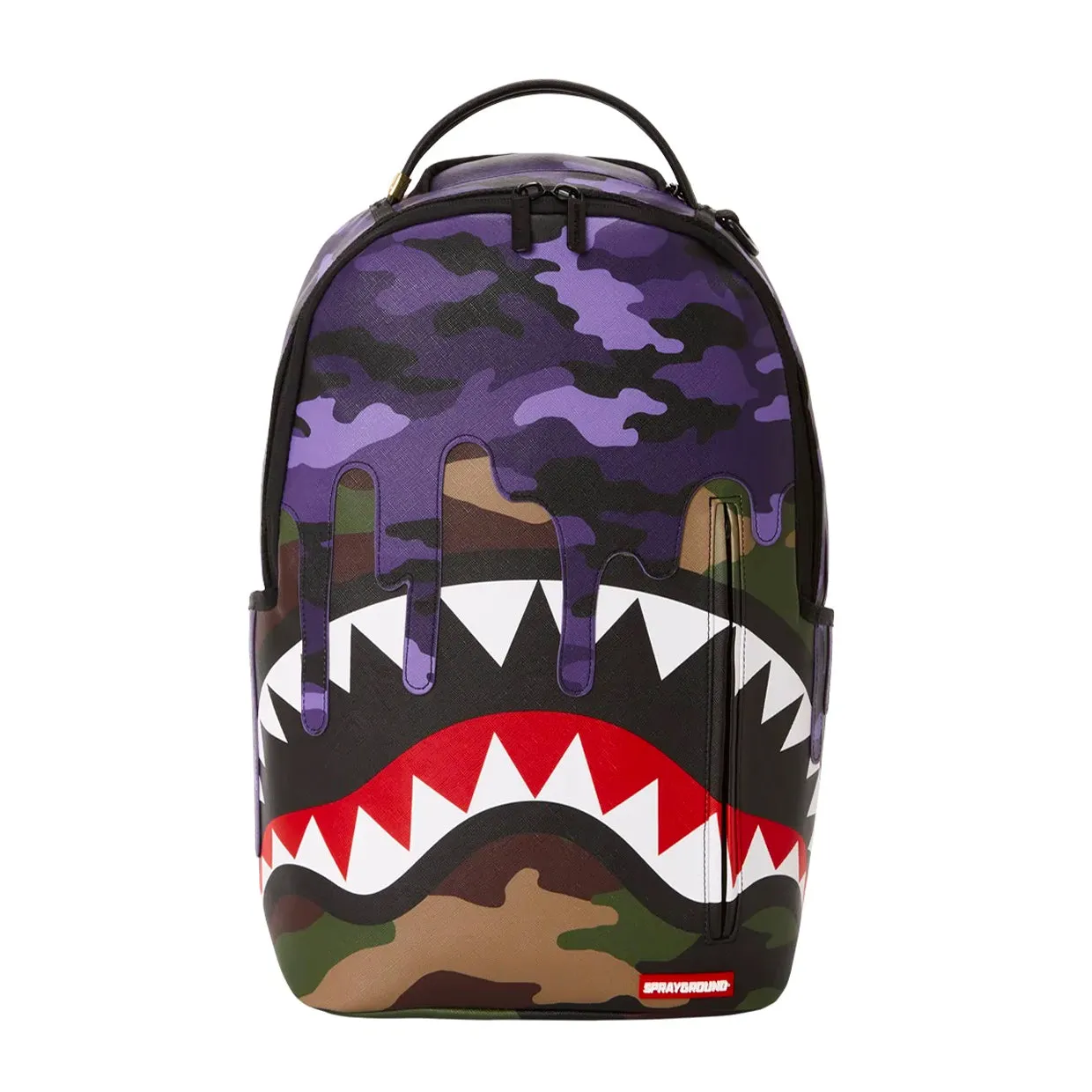 Zaino Sprayground Xtc Purple Camp Drip Multicolor