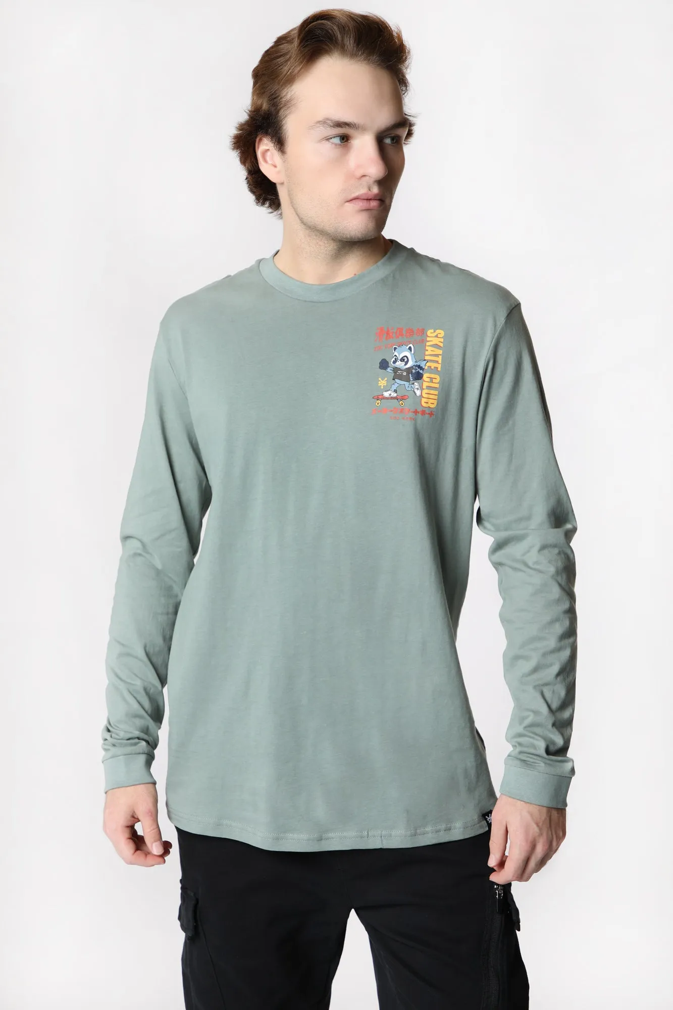 Zoo York Unisex Skate Club Long Sleeve Top